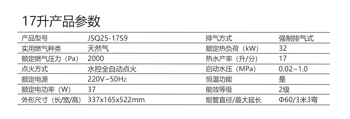 熱水器S9