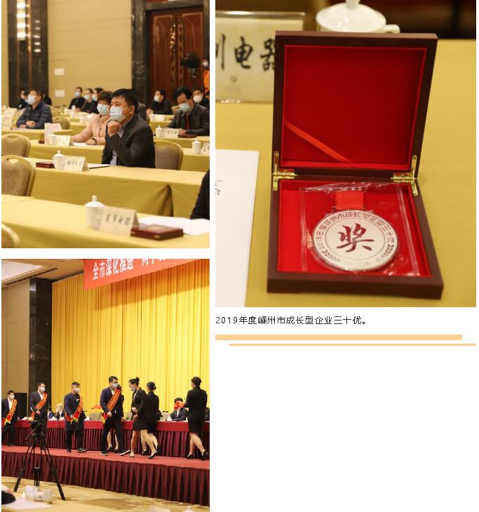 重磅！板川電器榮獲2019年度企業“三十優”！